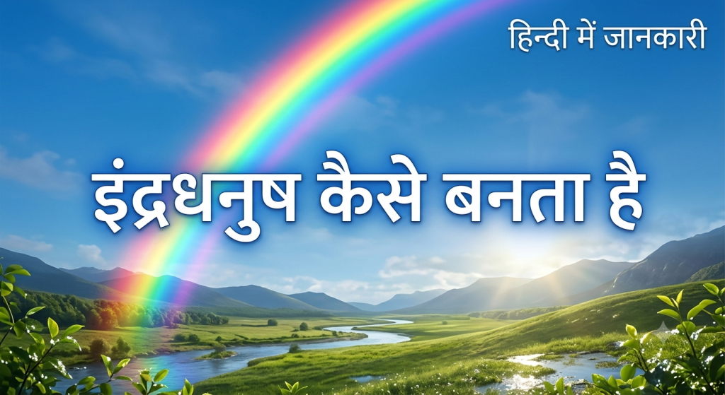 आसमान में इंद्रधनुष कैसे बनता है - प्रक्रिया और विज्ञान